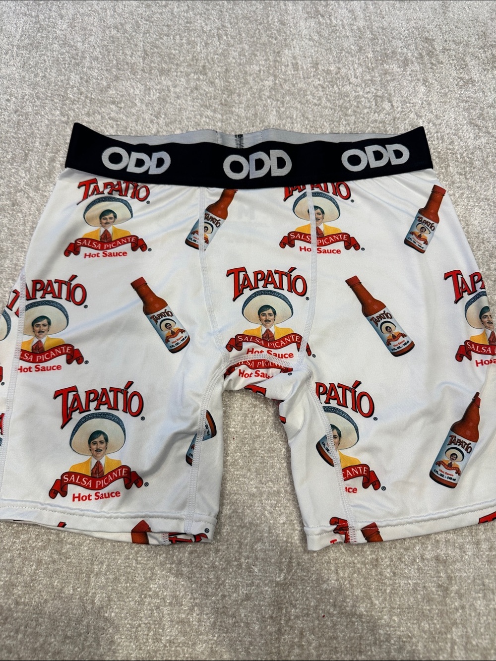 Tapatío Print Men’s Performance Shorts - White